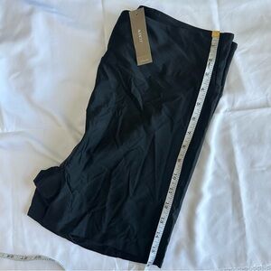 NWT Re-Imagined by J. Crew Women’s Active Swim Bike Short BC991 Black Size XL